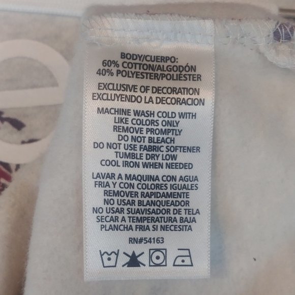 SOLD🔽70%🆕CK Gray Pink Cowl Pullover Sweatshirt - Picture 8 of 8